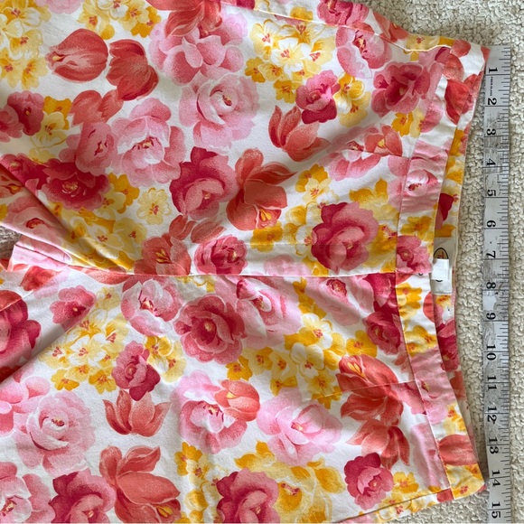 Talbots  floral Cottagecore feminine colorful cotton Pants size 10 - Picture 9 of 9